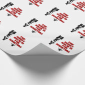 Das untersetzte Gestell ist für Squating Geschenkpapier (Ecke)