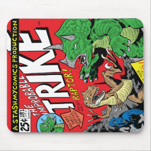 Das unwahrscheinliche Trike durch Jim Lawson Mousepad