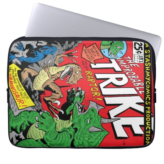 Das unwahrscheinliche Trike durch Laptop-Hülse Laptopschutzhülle (Vorderseite)