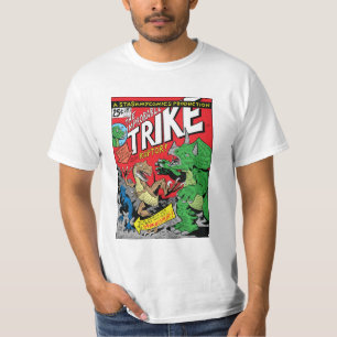Das unwahrscheinliche Trike durch männliches Shirt