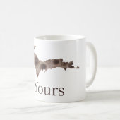 Das UP, der Spaß im Norden Michigans, das ist das  Kaffeetasse (VorderseiteRechts)