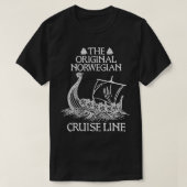 Das ursprüngliche norwegische Kreuzfahrtschiff Myt T-Shirt (Design vorne)