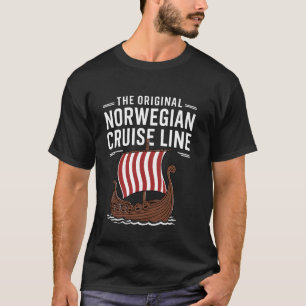 Das ursprüngliche norwegische Kreuzfahrtschiff T-Shirt