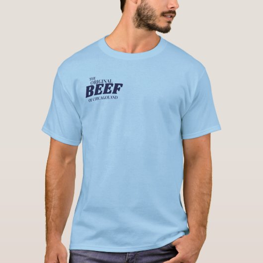 DAS URSPRÜNGLICHE RINDFLEISCH DES CHICAGOLAND-T -  T-Shirt (Vorderseite)