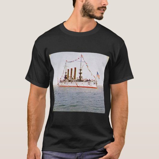 Das URSPRÜNGLICHE Schlachtschiff USS Ohio T-Shirt (Vorderseite)
