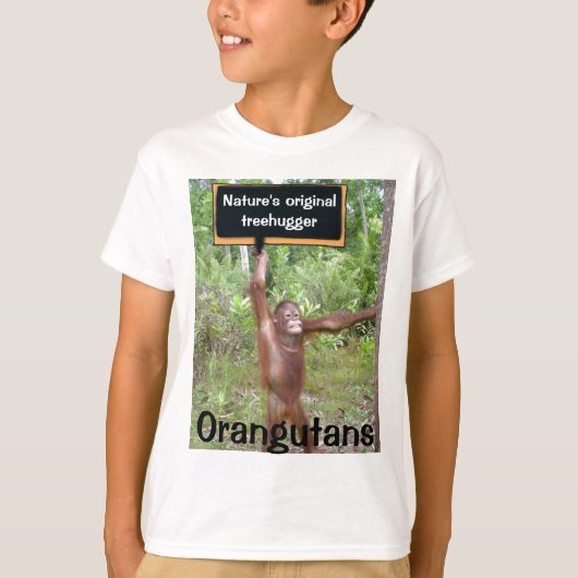 Das ursprüngliche Treehugger der Natur T-Shirt (Vorderseite)