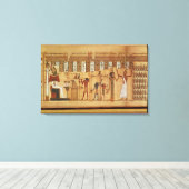 Das Urteil Osiris, Einzelheiten Leinwanddruck (Insitu (Holzboden))