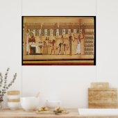 Das Urteil Osiris, Einzelheiten Poster (Küche)