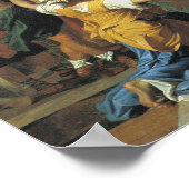 Das Urteil Solomon von 1649 Poster (Ecke)