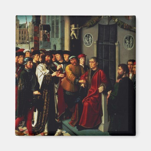 Das Urteil von Cambyses, 1498 Magnet (Vorne)