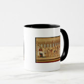 Das Urteil von Osiris, Detail Tasse (VorderseiteRechts)