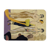 Das Urteil von Paris, 1920-1930 (pochoir print) Magnet (Horizontal)