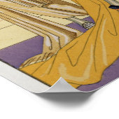 Das Urteil von Paris, 1920-1930 (pochoir print) Poster (Ecke)