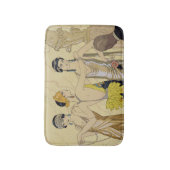 Das Urteil von Paris, 1920-30 (pochoir Druck) Badematte (Vorderseite Vertikal)