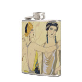 Das Urteil von Paris, 1920-30 (pochoir Druck) Flachmann (Links)