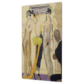 Das Urteil von Paris, 1920-30 (pochoir Druck) Klemmbrett (Links)