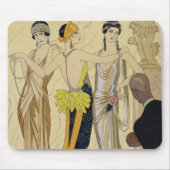 Das Urteil von Paris, 1920-30 (pochoir Druck) Mousepad (Vorne)