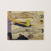 Das Urteil von Paris, 1920-30 (pochoir Druck) Puzzle (Horizontal)