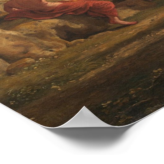 Das Urteil von Paris - Claude Lorrain Schöne Kunst Poster (Ecke)