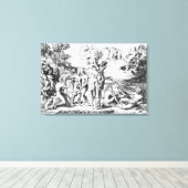 Das Urteil von Paris nach Raphael (Gravieren) Leinwanddruck (Insitu (Holzboden))