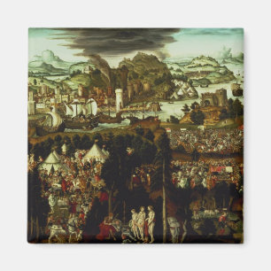Das Urteil von Paris und von Trojan Krieg, 1540 Magnet