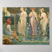 Das Urteil von Paris | Walter Crane Poster (Vorne)