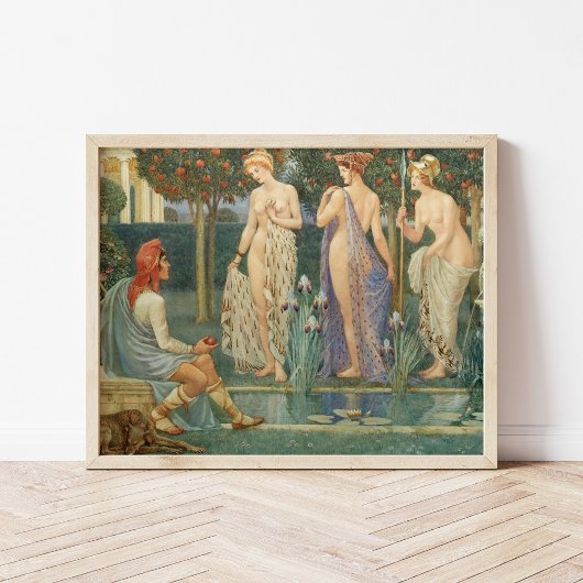 Das Urteil von Paris | Walter Crane Poster