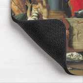 Das Urteil von Solomon, 1649 Mousepad (Ecke)