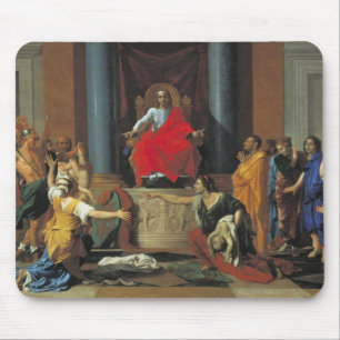Das Urteil von Solomon, 1649 Mousepad