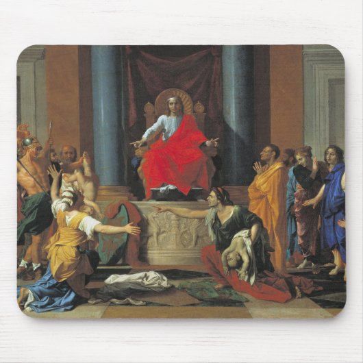 Das Urteil von Solomon, 1649 Mousepad (Vorne)