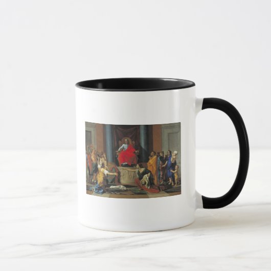 Das Urteil von Solomon, 1649 Tasse (Rechts)