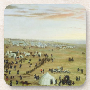 Das Uruguaiana Lager, Rio Grande, Brasilien, 1865 Getränkeuntersetzer
