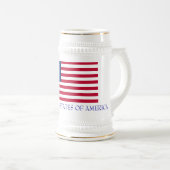 DAS USA BIERGLAS (VorderseiteRechts)