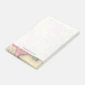 Das USA Post-it Klebezettel (angewinkelt)