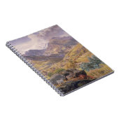 Das Val d'Aosta, 1858 (Öl auf Leinwand) Notizblock (Rechte Seite)