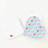 Das Valentinische Journal der Wasserfarbe Notizblock (Innenseite)