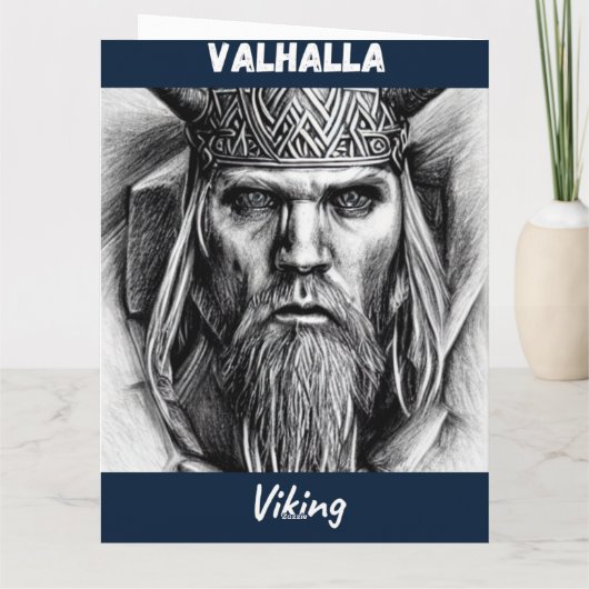 Das Valhalla Viking Karte (Rückseite)