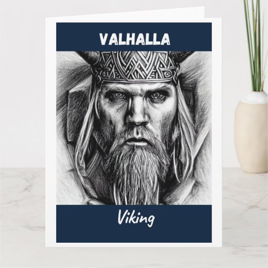 Das Valhalla Viking Karte (Vorderseite)