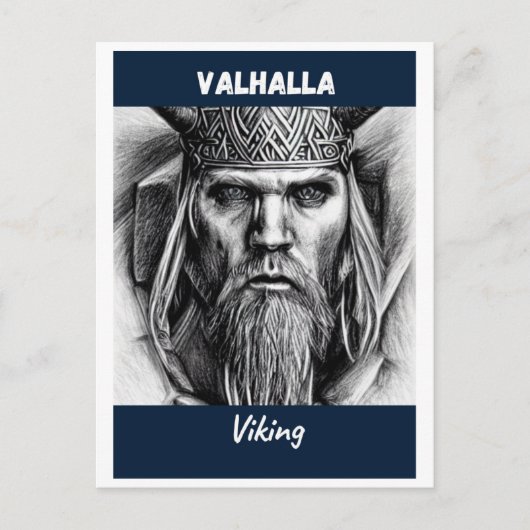 Das Valhalla Viking Postkarte (Vorderseite)