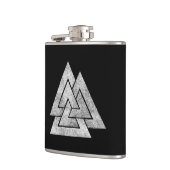 Das Valknut Norge Viking Design Flachmann (Links)