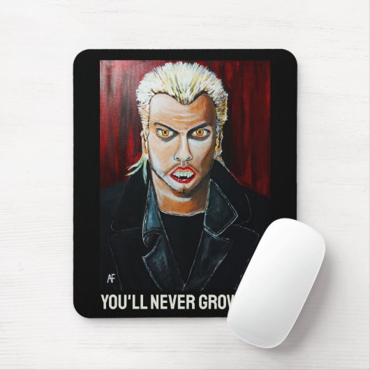 Das Vampir-Gemälde von Alfred Fox Mousepad (Mit Mouse)