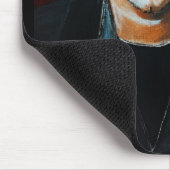Das Vampir-Gemälde von Alfred Fox Mousepad (Ecke)