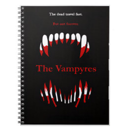 Das Vampyres-Notebook Notizblock