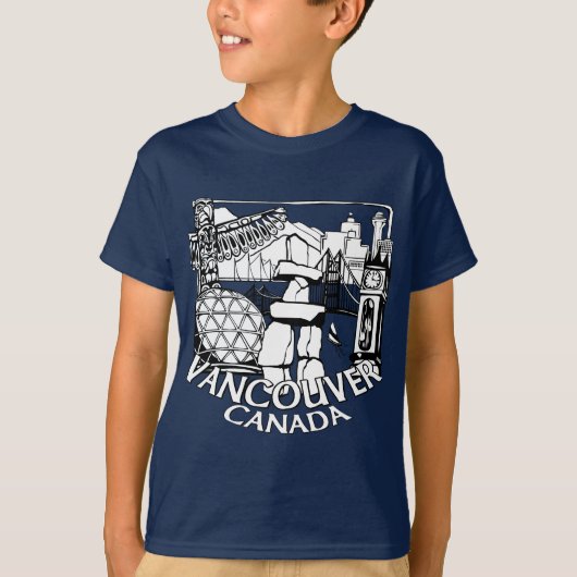Das Vancouver-T - Shirt-Bio Vancouver-Shirt des T-Shirt (Vorderseite)