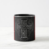 Das Vaterunser Tasse (Zentrum)