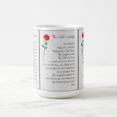 DAS VATERUNSER-TASSE KAFFEETASSE (Mittel)