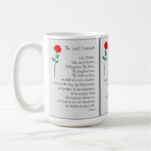 DAS VATERUNSER-TASSE KAFFEETASSE (Links)