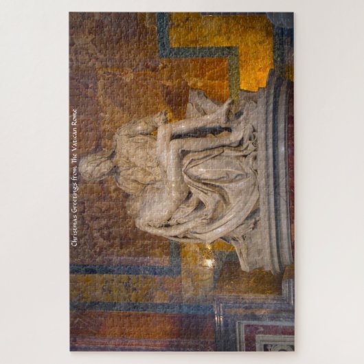 Das Vatikan Rom Italien. Jigsaw Puzzle (Vertikal)