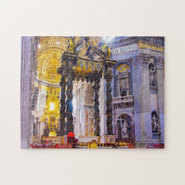 Das Vatikan Rom Italien. Puzzle