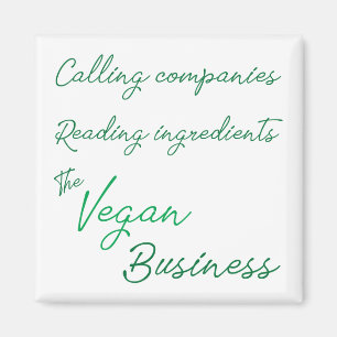 Das Vegane Business Magnet